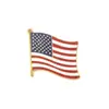 Joias de Broche Bandeira Americana Atacado Broche Metálico Insígnia Liga Metálica Material Metalico Acessórios de Decoração para Roupas Bolsas