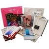 Caja de embalaje de productos electrónicos con cable de datos personalizado, caja de cartón con ventana, caja de cartón blanca, caja de color digital, lote pequeño personalizado