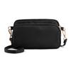 Bolso Cruzado Transfronterizo, Bolso Casual para Madres de Mediana Edad y Mayores, Bolso Repelente al Agua con Múltiples Compartimentos, Bolso de Nylon Simple de Gran Capacidad para Mujeres
