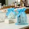 Bolsas para Joias com Laço em Estoque para Atacado, Bolsas de Rede Transparentes Multicor, Bolsas para Armazenamento de Anéis e Joias, Bolsas com Cordão para Cosméticos