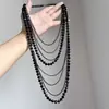 Collar de Cuentas Estilo Étnico Retro con Diseño Multicapa, Cadena Larga Elegante y Moderna para Mujer
