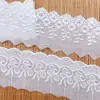 Encaje, encaje prefabricado, bordado con hilo de algodón, tela de algodón, código de barras, accesorios para mujer, accesorios para ropa de niño, encaje, encaje soluble en agua