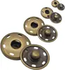 Broches de presión de cobre, Broches de presión cosidos a mano para cartera, Broches de presión ocultos para ropa interior de niños, Juego de dos piezas de broches de presión de cobre para abrigo