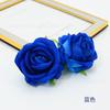 Simulación de rosa de perla, flor de franela, rosa, decoración para sala de estar, comedor, accesorios de fotografía, centro comercial de flores, modelado de paisajes, boda