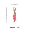 Llavero de Mariposa Retro Americano Moderno Genial Estilo Chica Caliente Milenial Colgante para Bolso Dulce Genial Accesorios para Zapatos Decoraciones para Zapatos