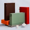 Caja de Regalo de Té de Roca de Media Libra Caja Vacía Caja de Empaque de Té de Roca Racimo Único Caja de Regalo Universal con Logo Impreso Venta Directa de Fábrica