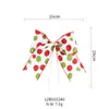 Decoraciones de Lazos Navideños Personalizados, Colgantes Decorativos para el Día de la Independencia y San Valentín, Adornos Navideños con Lazos