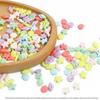 Contas de laço de urso de macaron acrílico AliExpress feitas à mão, faça você mesmo, pulseira e colar infantil, acessórios