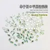 Accesorios para Uñas Artísticas Brillantes K9 Huazi Corte Pequeño Mini Planos Biselados Fondo Plano Diamante Shijia Rojo Grande Gota de Agua Decoración para Uñas