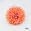 Flor de dente-de-leão simulação decoração de casamento guirlanda diy arranjo de flores adereços de fotografia tecido de seda flor de bola de espinhos