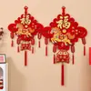 Pendente de Nó Chinês da Sorte Atacado Fundo do Ano do Cavalo 2026 Decoração de Entrada de Casa Hall Sala de Estar Festa de Inauguração
