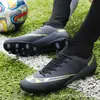 Zapatillas de fútbol de alta gama para cross-country con tacos AG talla grande 45 46 47 estudiantes niños entrenamiento de uña rota