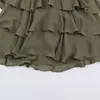 Al por mayor Verano 2026 Nuevo Estilo Europeo y Americano Vestido Decorativo de Capas Color Sólido para Mujer 12589