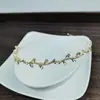 Faixa de Cabelo Pérola de Fada Suave Liga Estilo Floresta Versátil Simples Cristal Fino Luxo Discreto Super Fada Presilha de Cabelo Strass