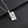 Collar con Colgante de Mando de Consola de Videojuegos Transfronterizo Europeo y Americano para Hombres y Mujeres, Colgante Personalizado de Acero Inoxidable para Parejas, Accesorios de Cadena para Suéter, Tendencia al por Mayor