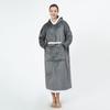 Amazon Transfronterizo Ropa Cómoda con Capucha Sudadera con Capucha Manta de TV Borde Blanco Fool a Prueba de Frío al Aire Libre Camisón Pijama