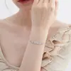 Collar de Flor de Glicinia de Zirconia para Mujer 2025 Nuevo Estilo de Moda Lujo Ligero Diseño de Nicho de Moda Collar para Clavícula de Gama Alta
