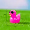 Óculos de sol com paisagem em miniatura de musgo, vendidos em todo o mundo, patinho amarelo em miniatura, acessórios decorativos para pendurar DIY, mini enfeites