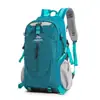Mochila de ciclismo de color sólido para hombre, mochila para viajes de ocio al aire libre y montañismo, mochila de senderismo de gran capacidad para mujer