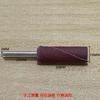 Haste de moagem cilíndrica 3mm Cabo Lixa Haste Roda de persiana Polimento Pano abrasivo Cabeça de moagem 6mm Rolo de pano abrasivo com cabo Cabeça de moagem