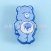 25 Novos Tamancos de Verão Novos Fivela de Flor Urso Arco-Íris Fofo Fivela Decorativa Fivela de Sapato Removível DIY Acessórios para Sapato