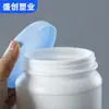 Recipiente de Pó de Boca Larga 1000ml Pote para Embalagem de Suplemento Nutricional Recipiente de Pó de Proteína Whey 2000ml Recipiente de Pó para Ganho Muscular