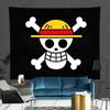 Luffy Naruto Dibujos Animados Tela de Pared Fondo Tela Ins Tela Colgante Decoración Habitación Dormitorio Casa de Alquiler Producción Tapiz Anime
