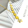 Nova Aço Titânio Estrela de Cinco Pontas Acessível Luxo Transfronteiriço Xiyin Nicho Simples Moda Não Desbota Transfronteiriço Colar Melhor Amiga para Mulheres