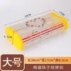 Almohada de bambú, con estampado de mahjong, hueca y transpirable, almohada de esterilla refrescante, adecuada para saunas, soporte para el cuello, cuentas de masaje, para una persona, almohada refrescante para el verano