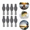 Conector Rápido Sub-Linha Cinza Acessórios Europeus para Pesca de Carpa Vara de Pesca de Mar Vara de Lançamento Grupo de Pesca Anti-Queda Acessórios Equipamentos de Pesca Transfronteiriços Atacado