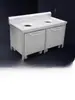 Mesa de sobrantes, carrito de recolección de residuos, mesa de ensuciado, residuos de cocina, acero inoxidable, comedor simple, carrito de desechos orgánicos, carrito de reciclaje, fabricante