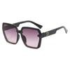 2023 Nuevas gafas de sol de moda de la familia D Square, copia cuadrada, de red roja con gafas de sol de alta sensación para conducir con protección UV