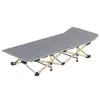 Cama para cochilo no escritório, cama dobrável para intervalo de almoço, cama para cuidados domiciliares, cama de praia, acampamento militar dobrável portátil