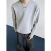 Sudadera Casual de Retazos Simple Nueva para Hombre, Primavera y Otoño 2026, Holgada y Cómoda, Top Deportivo Versátil, Capa Base
