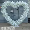 Arranjo Floral em Arco em Forma de Coração Direto da Fábrica para Casamentos, Pedidos de Casamento, Eventos ao Ar Livre em Gramados de Aniversário e Fundos de Banquete