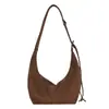 Bolsa feminina transfronteiriça estilo vintage 2026 novo modelo, bolsa de ombro e transversal grande e moderna para o dia a dia, bolsa tote de axila