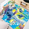 Alfombra de Punto para Sala de Estar, Dormitorio, Habitación Infantil de Dibujos Animados, Felpudo de Tianjin, Alfombrilla para Silla Giratoria, Mesa de Café, Manta Fresca y a Prueba de Humedad para Mesita de Noche