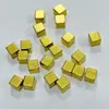 Accesorios DIY Colgantes Cuadrados Sólidos Gemelos Latón Cuadrado en Blanco Accesorios para Ropa Pendientes