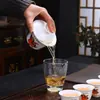 Nuevo y Creativo Juego de Té Cerámico Kung Fu con Gaiwan y Tazas de Té, Juego de Preparación de Té Estilo Chino, Regalo de Año Nuevo Empresarial del Año del Caballo