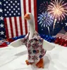 Gorro de Punto Mini Cruz de Trébol de Patrick Transfronterizo Europeo y Americano Disfraz de Ganso de Escritorio Juego de Cabezales de Ganso Pequeño
