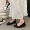 Impresionantemente hermosos, cómodos con faldas, zapatos de mujer de corte bajo, nuevo modelo 2026, sensación de alta gama, moño, sin cordones, zapatos de cuero casual para el día a día
