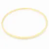 Anillo liso de línea cuadrada de 2 mm de ancho, recto, chapado en oro al vacío 18K, moderno y único, para anillo DIY, pulsera apilable para mujer de acero inoxidable
