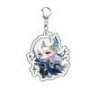 Llavero Colgante de Acrílico de Alta Definición de Doble Cara de Diluc Klee Mona Merchandising de Juego Dropshipping