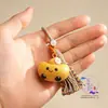 Pingente de Lingote Fofo Esculpido em Sândalo Natural Artesanato em Madeira Estilo Criativo Chaveiro Decoração de Bolsa Venda por Atacado