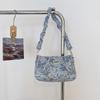 Moda de este año estilo Western plisado suave pequeña bolsa para mujer 2023 verano para ir al trabajo textura hombro axila bolsa tendencia
