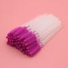 Extensão de Cílios Atacado Silicone Transparente Escova de Cílios Pente de Cílios Curvador de Cílios Beleza Colorida Escova de Silicone Escova de Cílios