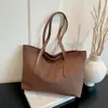 Bolso Tote Versátil Nuevo para Mujer 2026 Bolso de Hombro de Gran Capacidad para Mujer Bolso Retro Simple