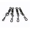 Biblioteca Europea de Pesca Accesorios de Pesca de Carpa Suministros de Pesca Equipo de Pesca Venta al por Mayor Negro Mate Americano Extendido + Círculo Simple + Tipo Q