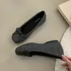 2026 Novidade Outono e Inverno Roupas de Fora Sapatos de Lã Peludos com Laço para Aumentar a Altura para Mulheres, Sapatos Mary Jane, Sapatos de Solado Grosso de Um Só, Sapatos de Algodão para Mulheres