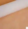 Tela de malla tela a prueba de grietas interior de pared sección manual de nailon bordado de fibra de malla de punto de cruz funda de almohada lisa